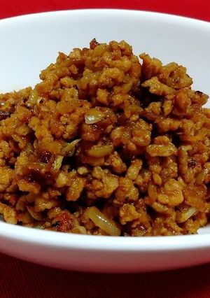 カレーそぼろ-レシピのメイン写真