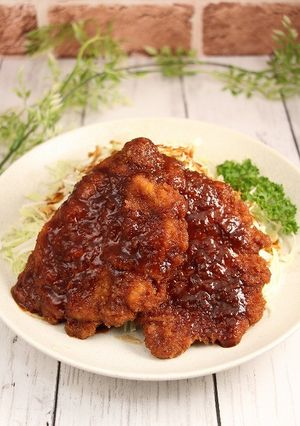 簡単！たっぷりソースとんかつ-レシピのメイン写真