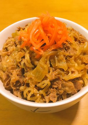 白滝入れてかさまし♡牛丼。-レシピのメイン写真