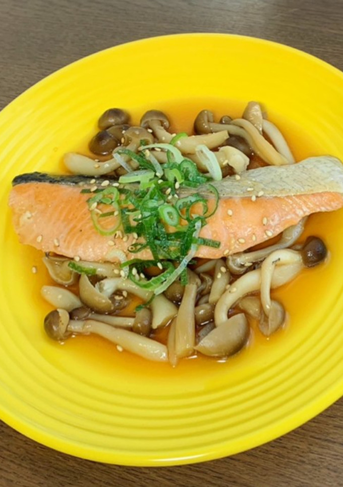 鮭としめじの生姜焼き-レシピのメイン写真