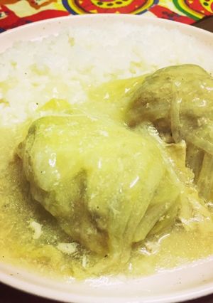 椎茸たっぷりのロールキャベツクリーム煮-レシピのメイン写真