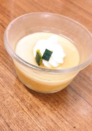 デイサービス二層のかぼちゃプリン-レシピのメイン写真