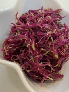 大人の秋の味覚 菊の花の酢の物-レシピのメイン写真