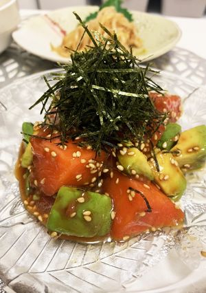 簡単10分◎サーモンとアボカドのユッケ-レシピのメイン写真
