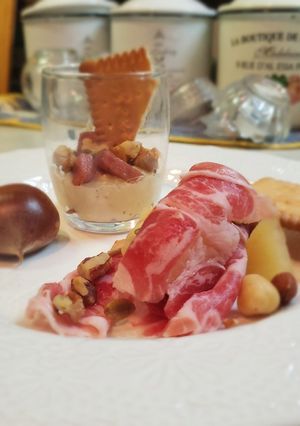 ハムと林檎のチーズムース生ハムコンポート-レシピのメイン写真