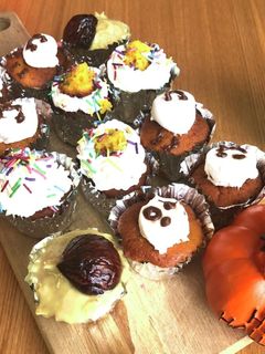 ハロウィンカップケーキ-レシピのメイン写真