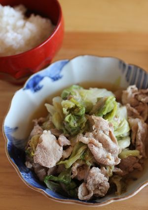 豚肉とレタスのうまみ蒸し☆カンタン-レシピのメイン写真