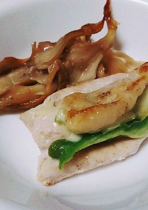 鶏むね肉のチーズピーマン挟み-レシピのメイン写真