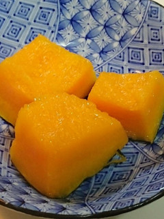 綺麗で美味しいかぼちゃの煮付け-レシピのメイン写真