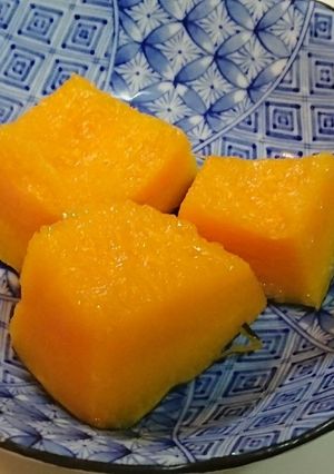 綺麗で美味しいかぼちゃの煮付け-レシピのメイン写真
