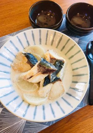 ぶりと大根のあったかミルク煮♡-レシピのメイン写真