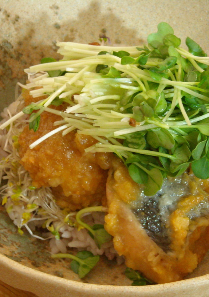秋鮭のこくまろみぞれ煮丼-レシピのメイン写真
