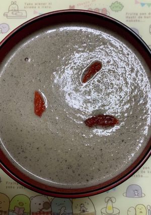 MrsWongちの核桃黒麻糊(薬膳汁粉)-レシピのメイン写真