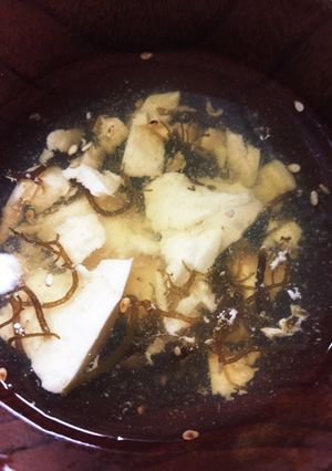 モズクと豆腐のさっぱりお吸い物☆-レシピのメイン写真