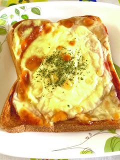 20分で完成!簡単ハム&チーズトースト!-レシピのメイン写真