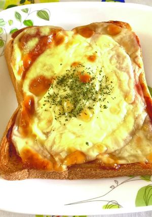 20分で完成！簡単ハム＆チーズトースト！-レシピのメイン写真