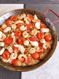 スペインタパスのシーフードパエリア-レシピのメイン写真