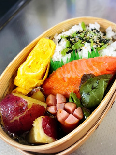 さつまいもバター弁当-レシピのメイン写真