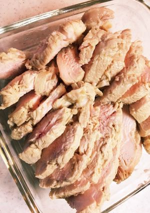 タイムの香草でさっぱりサラダチキン-レシピのメイン写真