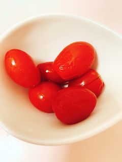 ミニトマト（プチトマト）の白出汁漬け☆ by りょーーーこ