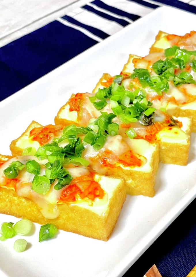 厚揚げのマヨキムチーズ焼き-レシピのメイン写真