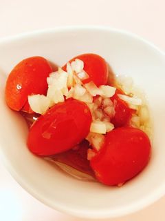 プチトマトと玉ねぎのマリネ-レシピのメイン写真