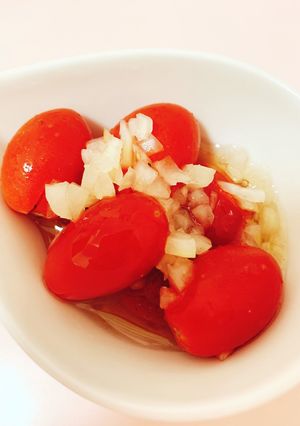 プチトマトと玉ねぎのマリネ-レシピのメイン写真