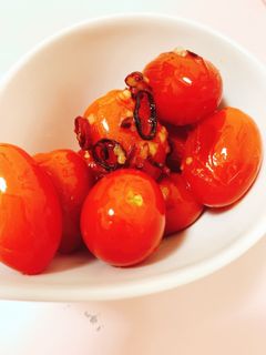プチトマトのペペロン風-レシピのメイン写真