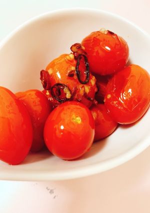 プチトマトのペペロン風-レシピのメイン写真