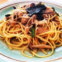 お手軽☆あさりときのこの醤油パスタ-レシピのメイン写真
