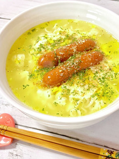 サッポロ一番で*イタリアンチーズラーメン-レシピのメイン写真