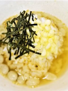 糸島えび液茶漬け 揚げ玉茶漬け-レシピのメイン写真