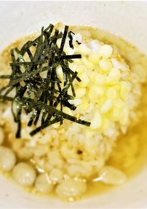 糸島えび液茶漬け　揚げ玉茶漬け-レシピのメイン写真