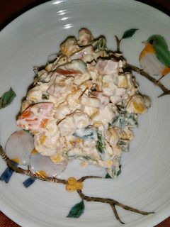 焼きもろこし白和え-レシピのメイン写真