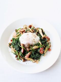 定番料理【しめじほうれん草のバターソテー-レシピのメイン写真
