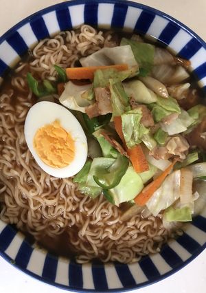 サッポロ1番お野菜たっぷり醤油ラーメン-レシピのメイン写真