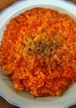 トマトジュースから作るトマトリゾット-レシピのメイン写真