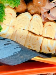 ごま油で焼くだけ卵焼き-レシピのメイン写真