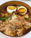 サッポロ一番ごま味豚キムチラーメン
