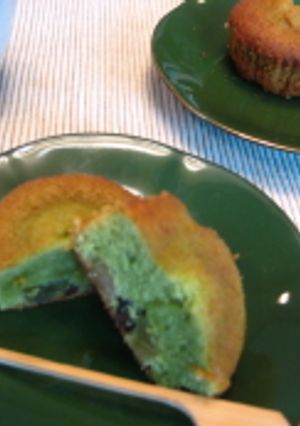 五色豆入り抹茶ケーキ-レシピのメイン写真