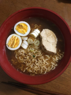サッポロ一番 鶏ハムラーメン-レシピのメイン写真
