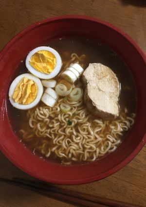 サッポロ一番 鶏ハムラーメン-レシピのメイン写真
