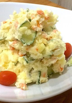 さつまいもとじゃがいものポテトサラダ♬-レシピのメイン写真