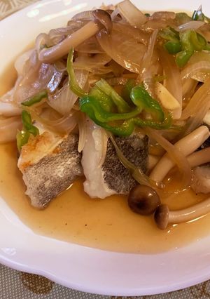 秋のおかずに！ふっくらタラの野菜あんかけ-レシピのメイン写真
