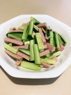 きゅうりと魚肉ソーセージのサラダ-レシピのメイン写真