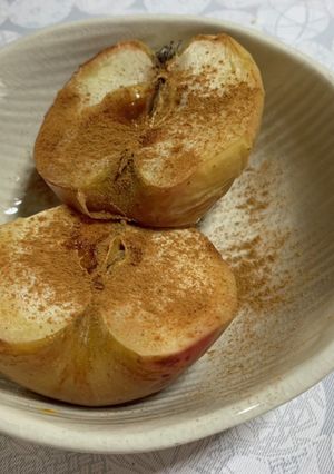 ぶちこむだけ！焼きリンゴ-レシピのメイン写真
