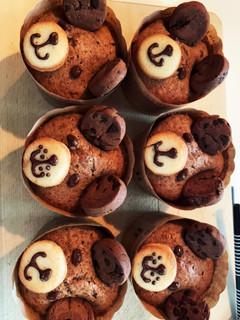 簡単クマさんカップケーキ-レシピのメイン写真