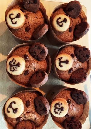 簡単クマさんカップケーキ by Har♡Kai♡Kot 【クックパッド】 簡単