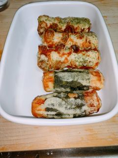 竹輪チーズ詰めのり巻き揚げ-レシピのメイン写真