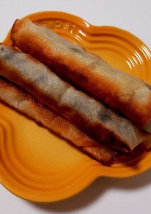 枝豆チーズのカリカリスティック春巻き♡-レシピのメイン写真